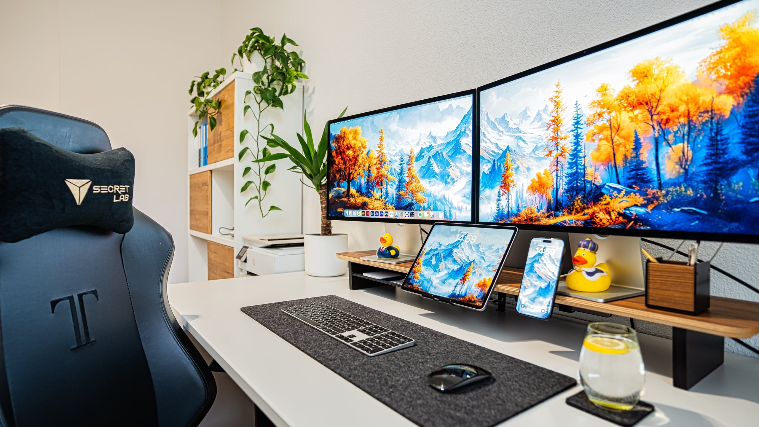 Workspace at Swiss Media Design in Buchs SG